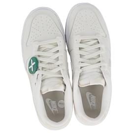 Sneakers Nike Dunk Low in pelle beige fantasma