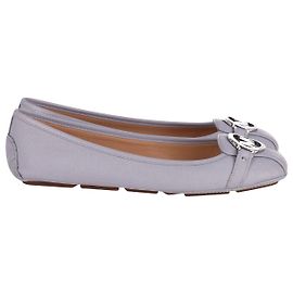 Mocassini Fulton di Michael Kors in pelle blu pastello