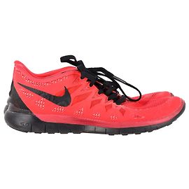 Scarpe da corsa Nike Free 5.0 in rete rossa