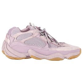 Sneakers Adidas x Yeezy 500 Soft Vision in suede viola pastello