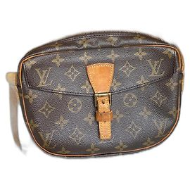 Borsa a spalla Louis Vuitton Monogram in pelle marrone