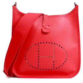 HERMÈS - Borsa a spalla Hermès Evelyne 29 III in pelle Epsom Rosa Jaipur