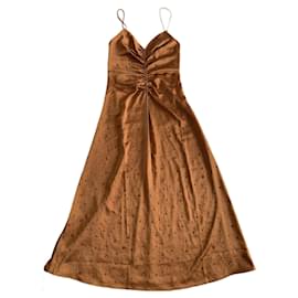 Vestido largo Sandro con strass