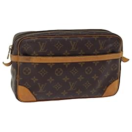 LOUIS VUITTON Clutch Compiegne 28 M51845 LV Auth am6370