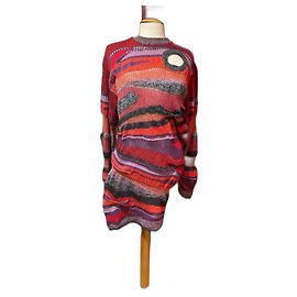 Abito in maglia Kenzo multicolore cotone mohair