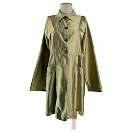 Trench in cotone verde Bitte Kai Rand