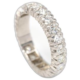 Autre Marque Anello ALLEANZA in Diamanti e Oro Bianco. Seconda mano
