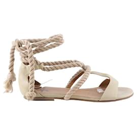 Sandali Pierre Hardy in pelle beige taglia 40