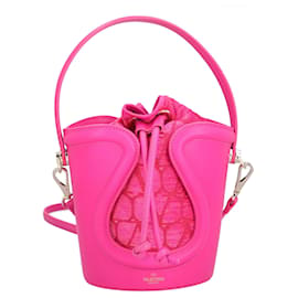 Valentino Der Fünfte Bucket Bag Rosa - Valentino Garavani