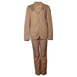 Completo Marni camicetta e pantaloni beige in cotone
