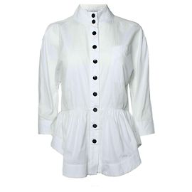 JW Anderson J.W. Anderson, camicia in popeline bianco