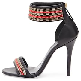 Sandali con zip Alexander McQueen