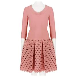 Alaïa Vestido patinador luxuoso Alaia