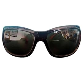 Gafas de sol vintage Chanel 6180 en marrón oscuro/borgoña