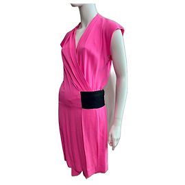 Diane Von Furstenberg Folie Wickelkleid von DvF aus Seidencrepe