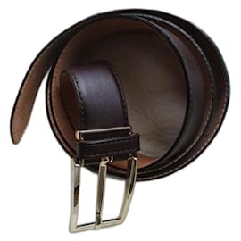 Nina Ricci Brauner Ledergürtel, Größe 44. Unisex.