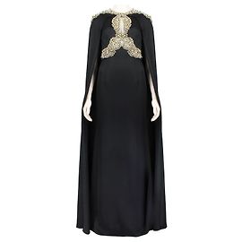 Vestido Capa Joyero Alexander McQueen