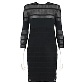 Semi-transparente Bandkleid von Alexander McQueen