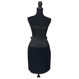 Schwarze Rock mit breitem Bund - Weekend Max Mara