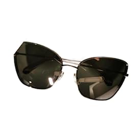 Jimmy Choo Alexis Gafas de sol Metal Beige Lentes Espejadas