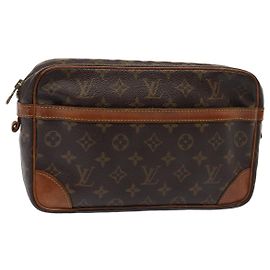 LOUIS VUITTON Clutch Compiegne 28 M51845 LV Auth yb578