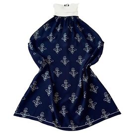 Dolce & Gabbana Seidentop Dunkelblau