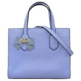 Sac à main 2WAY en cuir GG avec ruban Gucci 443089 525040
