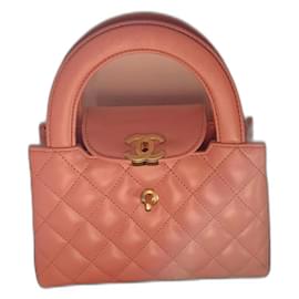 Borsa Chanel Kelly Nano Rosa in Pelle
