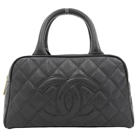 Borsa Boston Mini in Pelle Caviar Chanel A20996