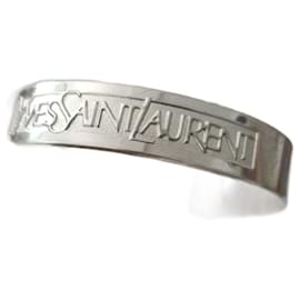 Bracelet jonc en argent Yves Saint Laurent