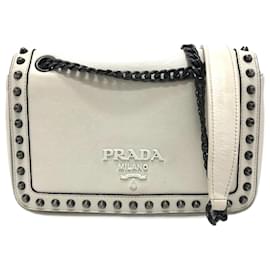 Borsa a Spalla Prada 1BD147 con Borchie Logo