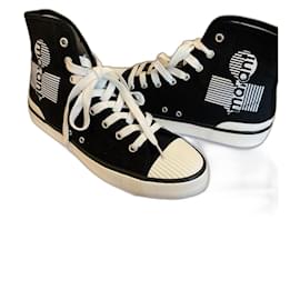 Sneakers Isabel Marant in tela nere