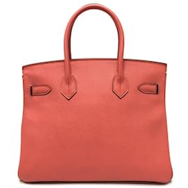 Borsa in pelle rosa Crevetto di Hermès