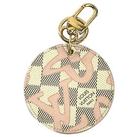 Portachiavi charm Damier Azur M61943 Louis Vuitton