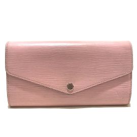 Cartera plegada Epi Louis Vuitton en Rosa Nacre Pink