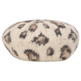 Berretto Leopardo Baby Eugenia Kim in Lana con Stampa Animale