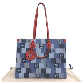 Borsa OnTheGo GM Monogram Denim Louis Vuitton M44992