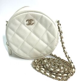 Borsa a catena rotonda CC di Chanel