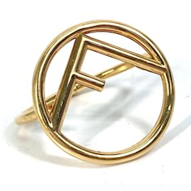Fendi FF vergoldetes Armband