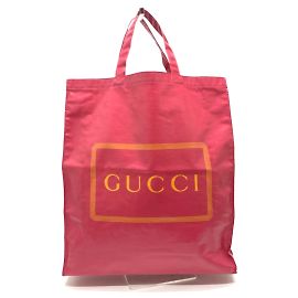 Borsa tote Gucci rosa in tessuto