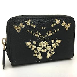 Givenchy Black Leather Coin Purse