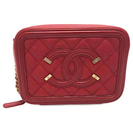 Chanel A84452 CC Filigrana Mini Borsa a Spalla