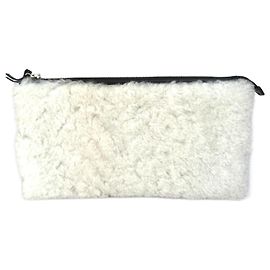 Clutch in pelle nera Balenciaga