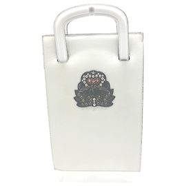Borsa tote in pelle bianca Christian Louboutin
