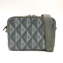 Borsa a spalla grigia Christian Dior