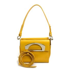 Borsa in pelle gialla Christian Louboutin