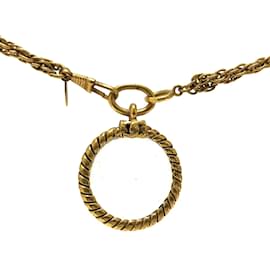 Collana in catena dorata vintage Chanel