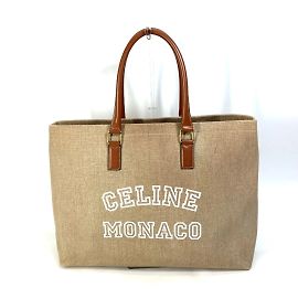 Céline Celine 19006 Braune Schulter-Logo-Tote-Tasche