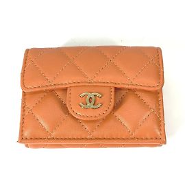 Portafoglio compatto trifold CC Mark AP0230 di Chanel
