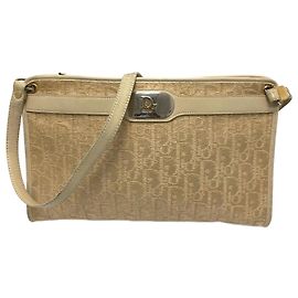 Borsa a spalla beige Christian Dior